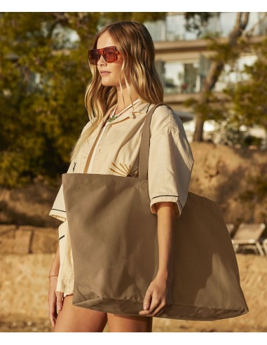 W-WM696-Sac Fourre-Tout en Toile Oversize